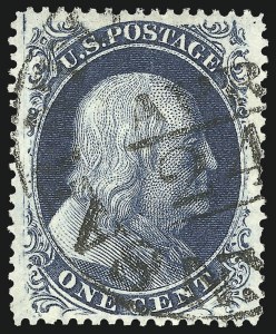 Sale 1084, Lot 3117, 1c 1857-60 Issue (Scott 18-24)