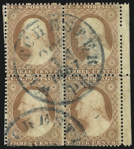 Sale 1084, Lot 3119, 3c-5c 1857-60 Issue (Scott 25-30A)