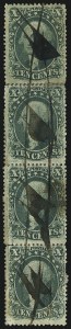 Sale 1084, Lot 3150, 10c-90c 1857-60 Issue (Scott 31-39)