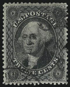 Sale Number 1084, Lot Number 3170, 10c-90c 1857-60 Issue (Scott 31-39)