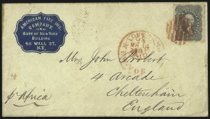 Sale 1084, Lot 3174, 10c-90c 1857-60 Issue (Scott 31-39)