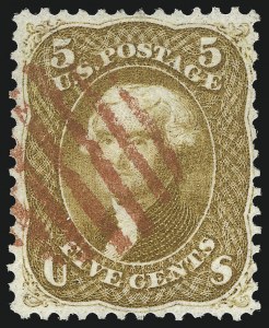 Sale 1084, Lot 3195, 1861-66 Issue (Scott 56-69)