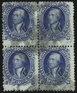 Sale 1084, Lot 3217, 1861-66 Issue, cont. (Scott 70-78)