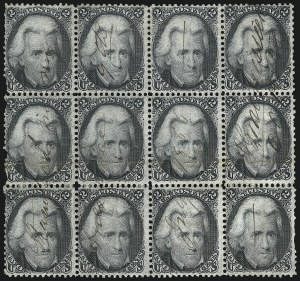 Sale 1084, Lot 3222, 1861-66 Issue, cont. (Scott 70-78)