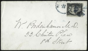 Sale 1084, Lot 3249, 1867-68 Grilled Issue (Scott 79-91)