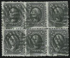 Sale 1084, Lot 3267, 1867-68 Grilled Issue (Scott 79-91)