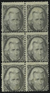 Sale 1084, Lot 3271, 1867-68 Grilled Issue, cont. (Scott 92-101)