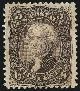 Sale 1084, Lot 3276, 1867-68 Grilled Issue, cont. (Scott 92-101)