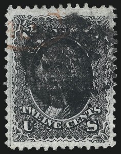 Sale 1084, Lot 3284, 1867-68 Grilled Issue, cont. (Scott 92-101)