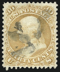 Sale 1084, Lot 3293, 1867-68 Grilled Issue, cont. (Scott 92-101)