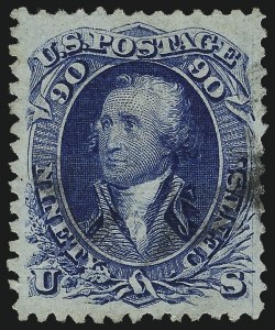 Sale Number 1084, Lot Number 3297, 1867-68 Grilled Issue, cont. (Scott 92-101)