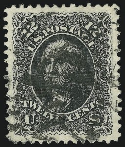 Sale 1084, Lot 3304, 1875 Re-Issue of 1861-66 Issue (Scott 102-111)