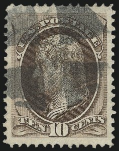 Sale 1084, Lot 3375, 1870-71 National Bank Note Co. Grilled Issue (Scott 134-144)