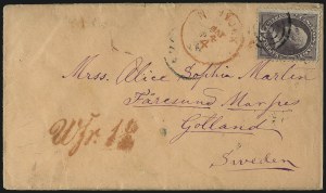 Sale 1084, Lot 3380, 1870-71 National Bank Note Co. Grilled Issue (Scott 134-144)