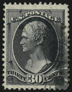 Sale 1084, Lot 3386, 1870-71 National Bank Note Co. Grilled Issue (Scott 134-144)