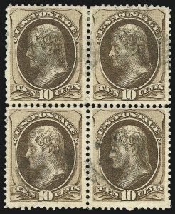 Sale 1084, Lot 3418, 1873 Continental Bank Note Co. Issue (Scott 156-179)