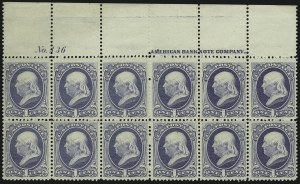 Sale 1084, Lot 3444, 1879 American Bank Note Co. Issue (Scott 182-191)