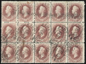 Sale 1084, Lot 3461, 1879 American Bank Note Co. Issue (Scott 182-191)