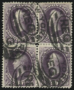 Sale 1084, Lot 3491, 1881-88 American Bank Note Co. Issues (Scott 205-218)
