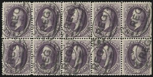 Sale 1084, Lot 3492, 1881-88 American Bank Note Co. Issues (Scott 205-218)