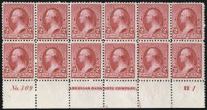 Sale 1084, Lot 3501, 1890-93 Issue (Scott 219-229)