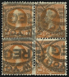 Sale 1084, Lot 3519, 1890-93 Issue (Scott 219-229)