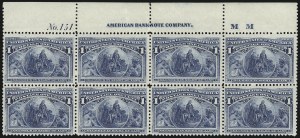 Sale 1084, Lot 3524, 1893 Columbian Issue (Scott 230-245)
