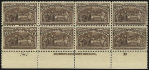 Sale 1084, Lot 3532, 1893 Columbian Issue (Scott 230-245)