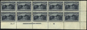 Sale 1084, Lot 3546, 1893 Columbian Issue (Scott 230-245)