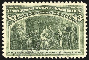 Sale 1084, Lot 3557, 1893 Columbian Issue (Scott 230-245)