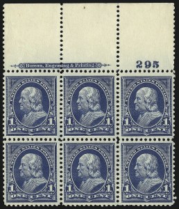 Sale 1084, Lot 3590, 1895 Watermarked Bureau Issue (Scott 264-278)