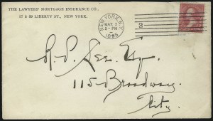 Sale 1084, Lot 3591, 1895 Watermarked Bureau Issue (Scott 264-278)