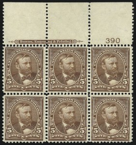 Sale 1084, Lot 3600, 1895 Watermarked Bureau Issue (Scott 264-278)