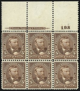 Sale 1084, Lot 3601, 1895 Watermarked Bureau Issue (Scott 264-278)