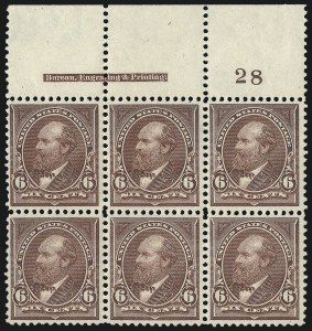 Sale 1084, Lot 3602, 1895 Watermarked Bureau Issue (Scott 264-278)