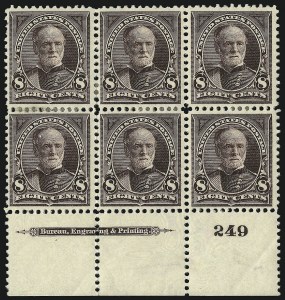 Sale 1084, Lot 3607, 1895 Watermarked Bureau Issue (Scott 264-278)