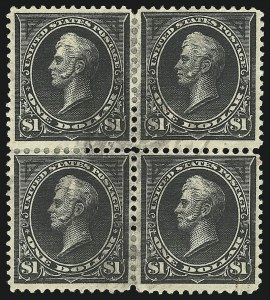 Sale 1084, Lot 3625, 1895 Watermarked Bureau Issue (Scott 264-278)