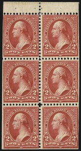 Sale 1084, Lot 3642, 1897-1903 Change of Colors Bureau Issue (Scott 279-284)