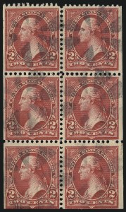 Sale 1084, Lot 3644, 1897-1903 Change of Colors Bureau Issue (Scott 279-284)