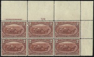 Sale 1084, Lot 3656, 1898 Trans-Mississippi Issue (Scott 285-293)