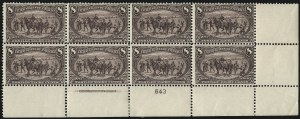 Sale 1084, Lot 3661, 1898 Trans-Mississippi Issue (Scott 285-293)