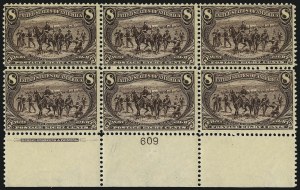 Sale 1084, Lot 3662, 1898 Trans-Mississippi Issue (Scott 285-293)