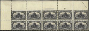 Sale 1084, Lot 3663, 1898 Trans-Mississippi Issue (Scott 285-293)