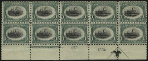 Sale 1084, Lot 3675, 1901 Pan-American Issue (Scott 294-299)