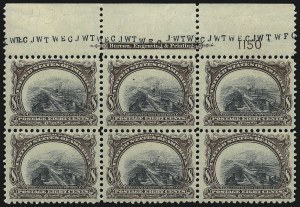 Sale 1084, Lot 3681, 1901 Pan-American Issue (Scott 294-299)