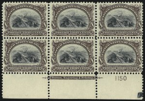 Sale 1084, Lot 3682, 1901 Pan-American Issue (Scott 294-299)