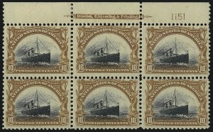 Sale 1084, Lot 3687, 1901 Pan-American Issue (Scott 294-299)