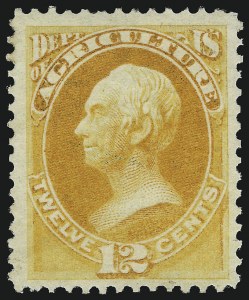 Sale 1085, Lot 4014, Agriculture Department (Scott O1-O9)