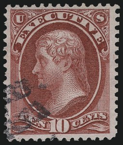 Sale 1085, Lot 4034, Executive Department (Scott O10-O14)