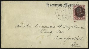 Sale 1085, Lot 4035, Executive Department (Scott O10-O14)